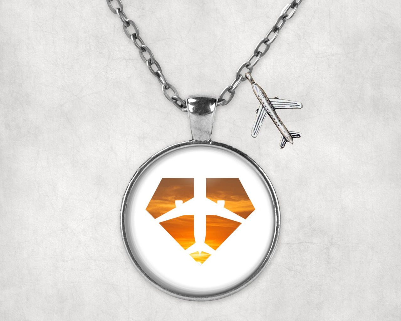 Supermen of The Skies (Sunset) Designed Necklaces