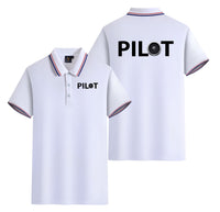 Thumbnail for Pilot & Jet Engine Designed Stylish Polo T-Shirts (Double-Side)