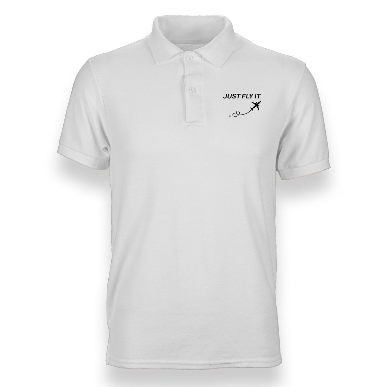 Just Fly It Designed "WOMEN" Polo T-Shirts