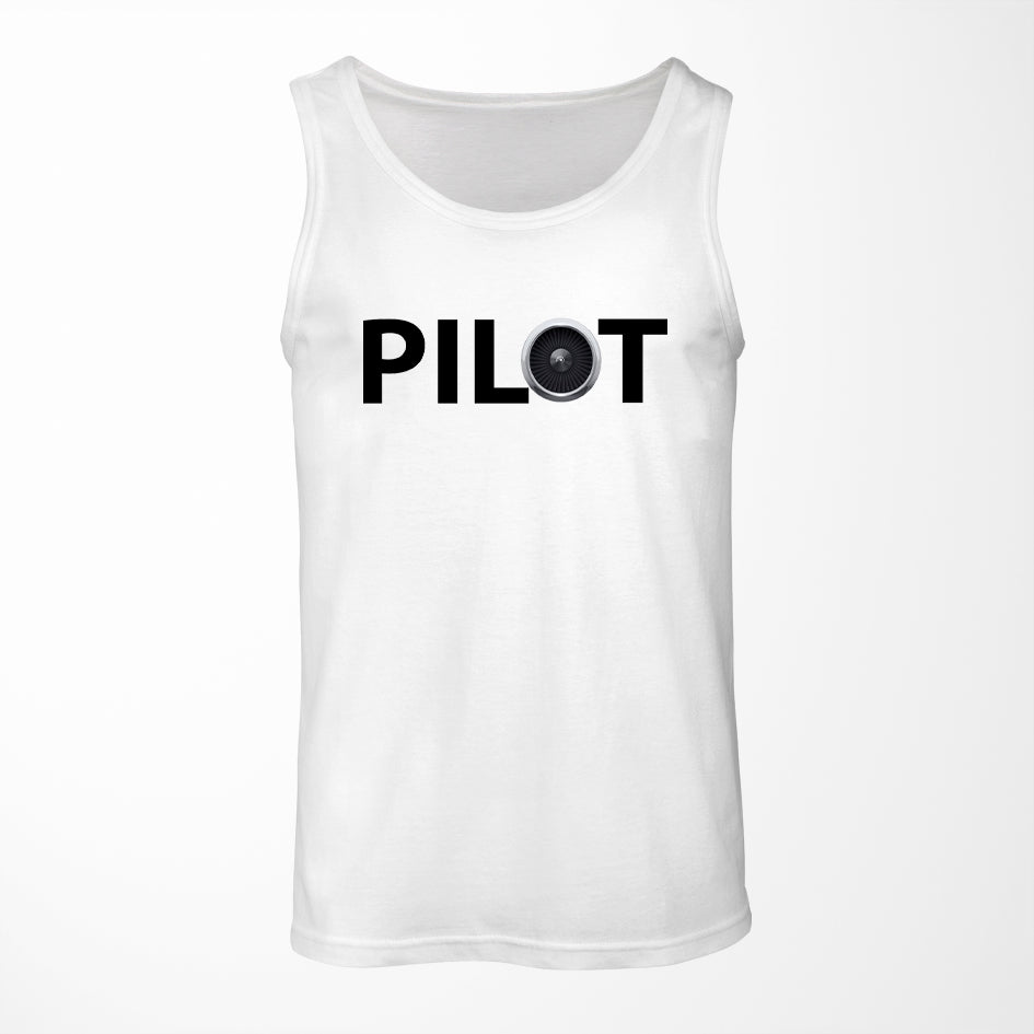 Pilot & Jet Engine Designed Tank Tops