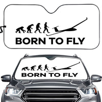 Thumbnail for Born To Fly Glider Designed Car Sun Shade