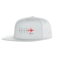 Thumbnail for Aviation Heartbeats Designed Snapback Caps & Hats