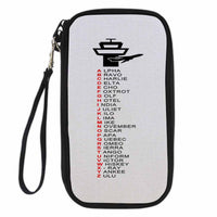Thumbnail for Aviation Alphabet Designed Travel Cases & Wallets
