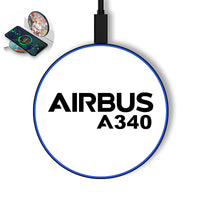 Thumbnail for Airbus A340 & Text Designed Wireless Chargers