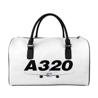 Thumbnail for Super Airbus A320 Designed Leather Travel Bag