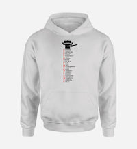 Thumbnail for Aviation Alphabet Designed Hoodies