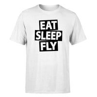 Thumbnail for Eat Sleep Fly Designed T-Shirts