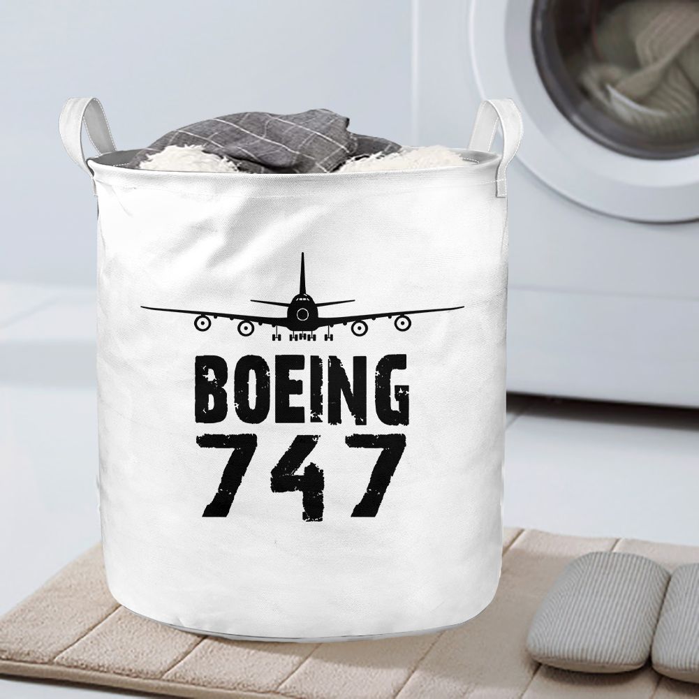 Boeing 747 & Plane Designed Laundry Baskets