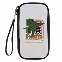 Thumbnail for Fighter Machine Designed Travel Cases & Wallets