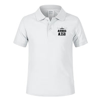 Thumbnail for Airbus A350 & Plane Designed Children Polo T-Shirts