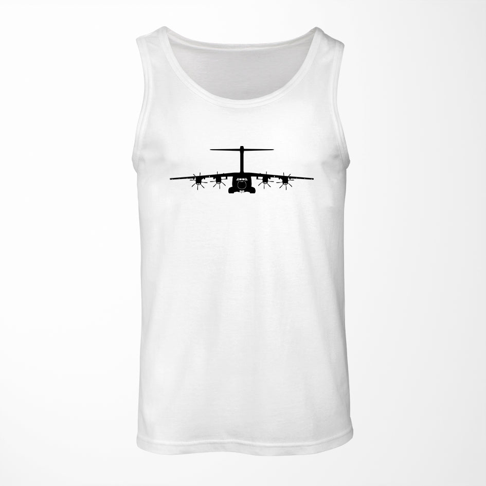 Airbus A400M Silhouette Designed Tank Tops