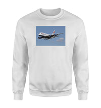 Thumbnail for Landing British Airways A380 Designed Sweatshirts