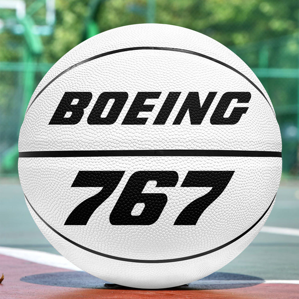 767 Flat Text Designed Basketball
