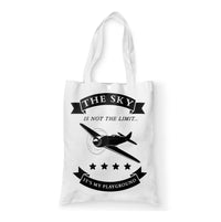 Thumbnail for The Sky is not the limit, It's my playground Designed Tote Bags