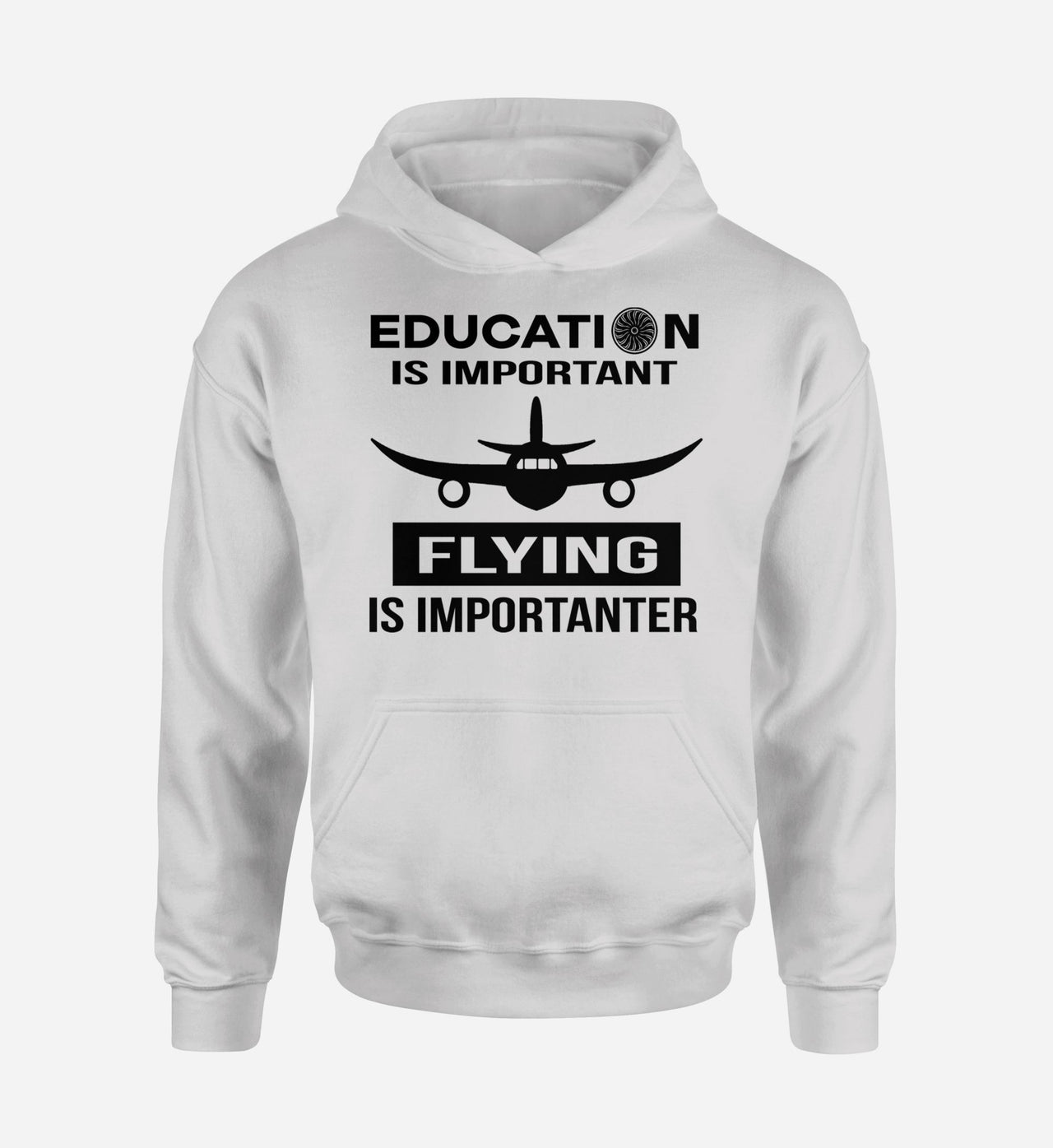 Flying is Importanter Designed Hoodies