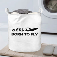 Thumbnail for Born To Fly Designed Laundry Baskets