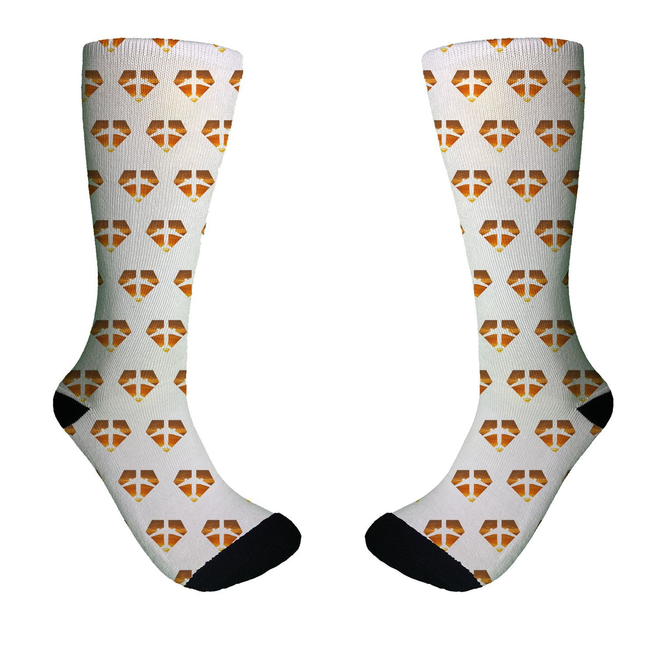 Supermen of The Skies (Sunset) Designed Socks