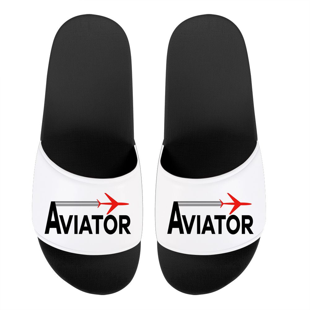 Aviator Designed Sport Slippers