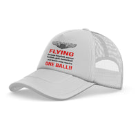 Thumbnail for Flying One Ball Designed Trucker Caps & Hats