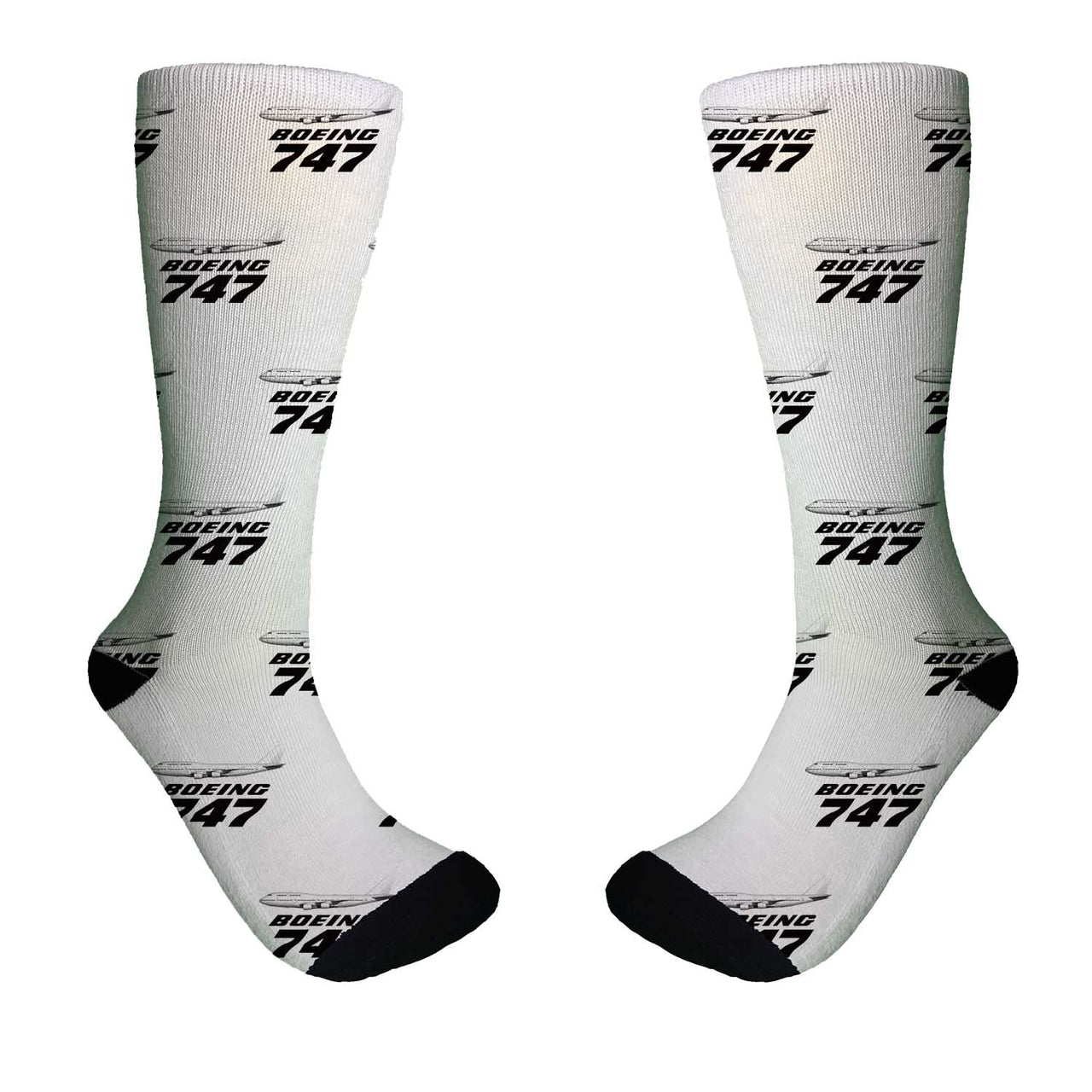 The Boeing 747 Designed Socks