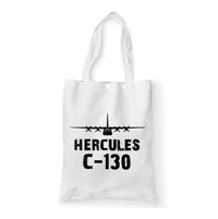Thumbnail for Hercules C-130 & Plane Designed Tote Bags
