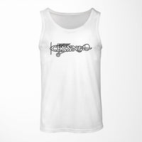 Thumbnail for Special Cessna Text Designed Tank Tops