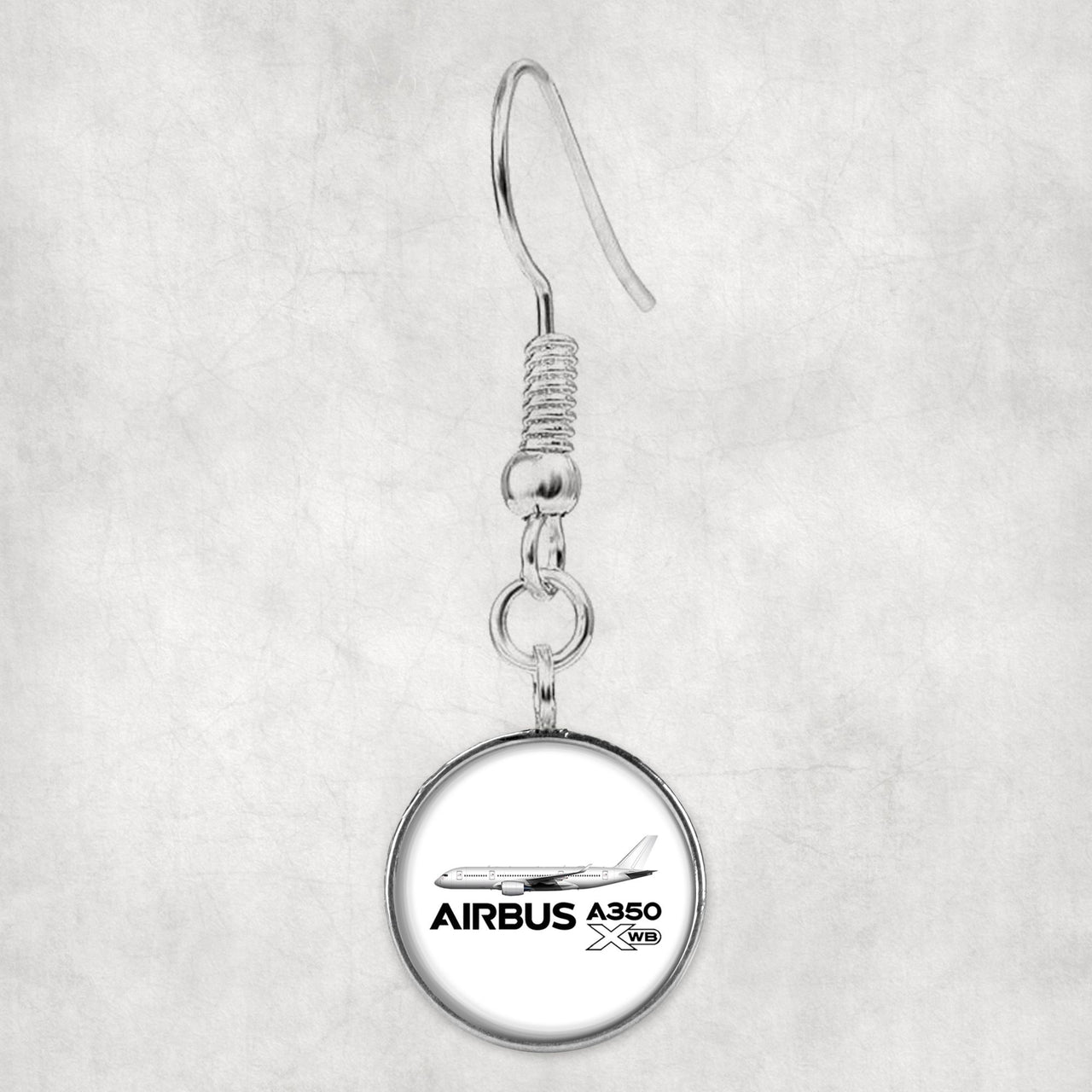 The Airbus A350 WXB Designed Earrings