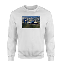 Thumbnail for Amazing View with Blue Angels Aircraft Designed Sweatshirts