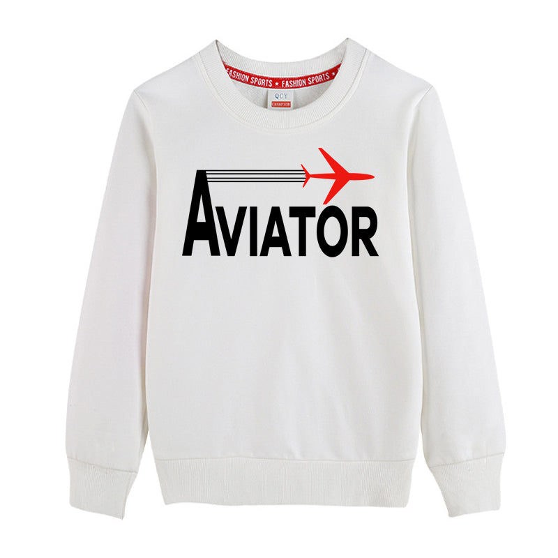 Aviator Designed "CHILDREN" Sweatshirts