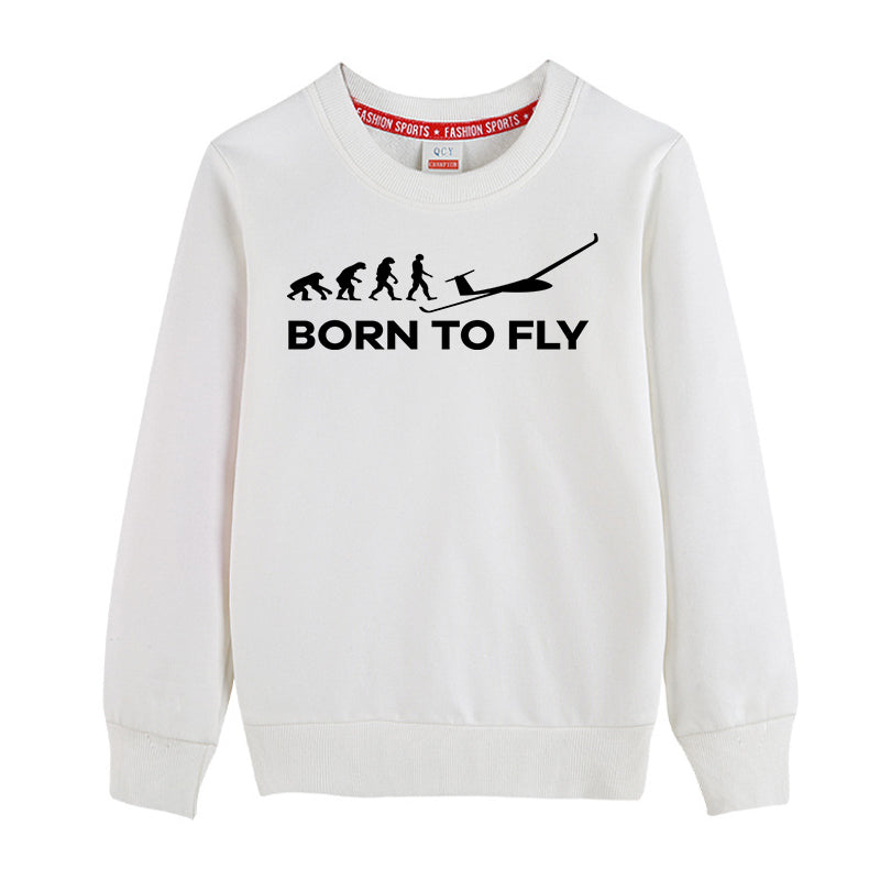 Born To Fly Glider Designed "CHILDREN" Sweatshirts