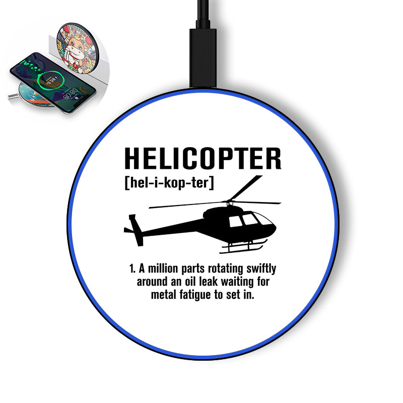 Helicopter [Noun] Designed Wireless Chargers
