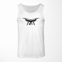 Thumbnail for Drone Silhouette Designed Tank Tops