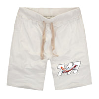 Thumbnail for Super Boeing 747 Intercontinental Designed Cotton Shorts
