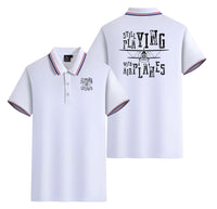 Thumbnail for Still Playing With Airplanes Designed Stylish Polo T-Shirts (Double-Side)