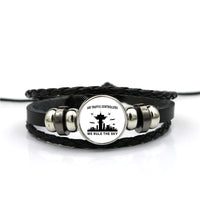 Thumbnail for Air Traffic Controllers - We Rule The Sky Designed Leather Bracelets