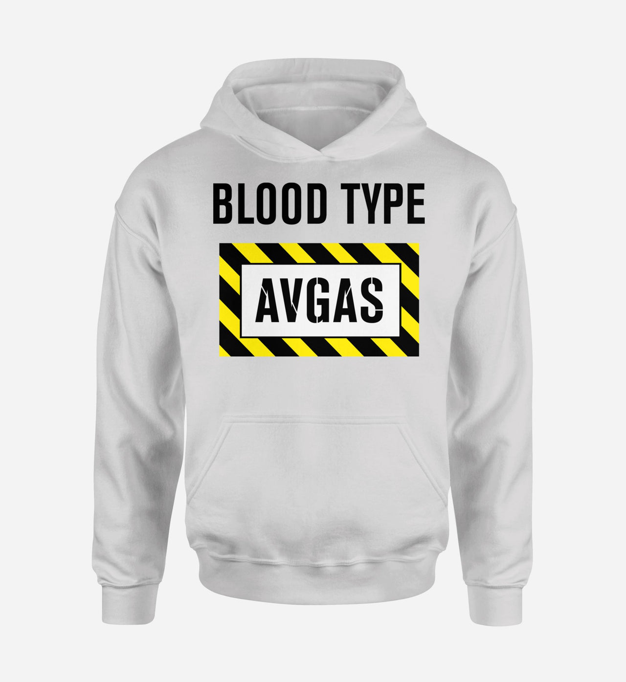 Blood Type AVGAS Designed Hoodies