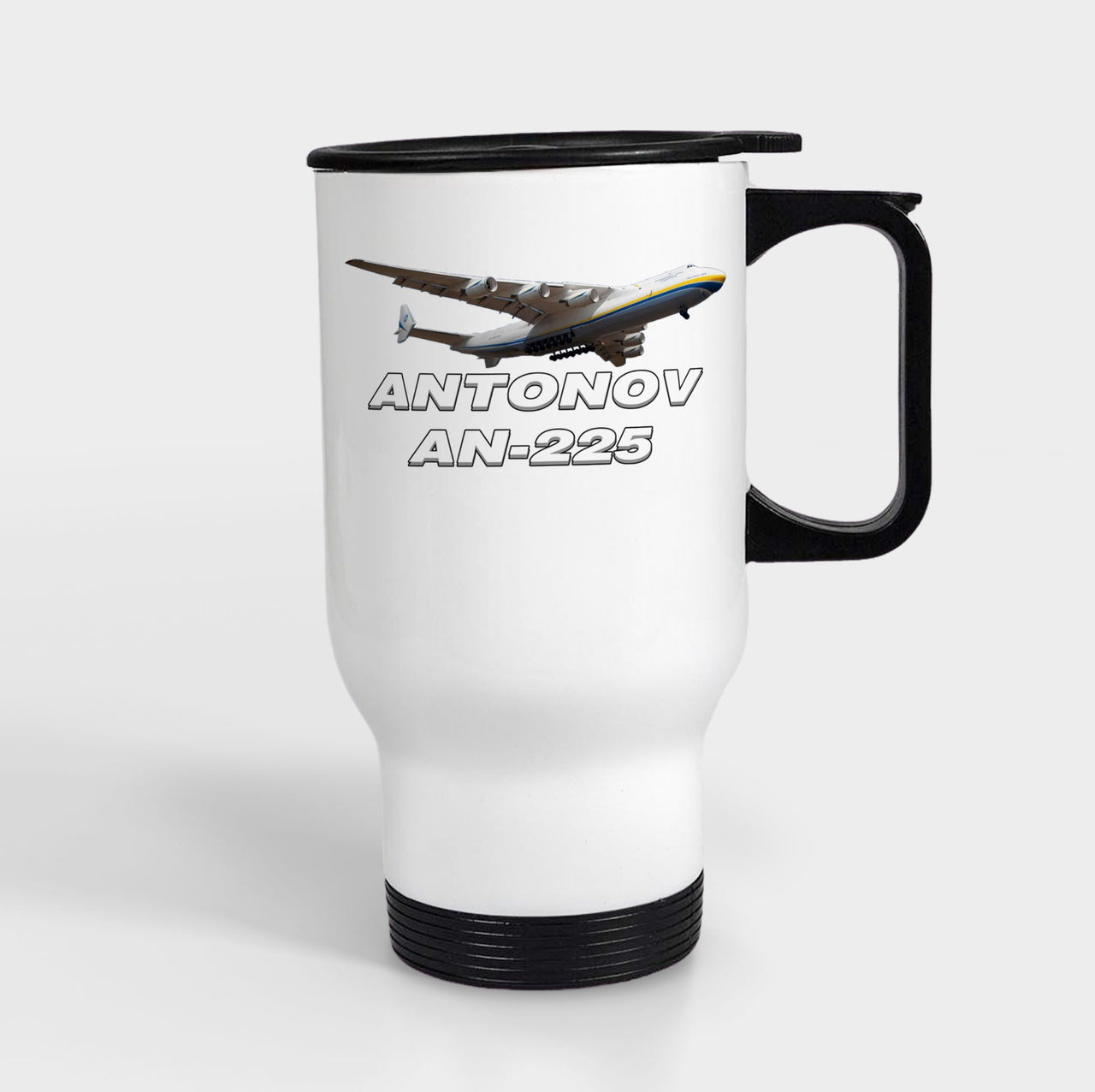 Antonov AN-225 (15) Designed Travel Mugs (With Holder)