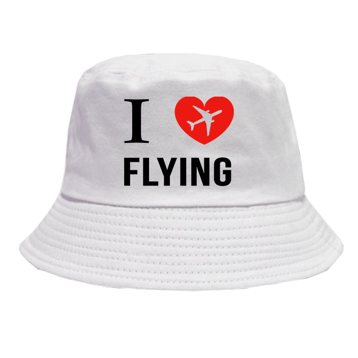I Love Flying Designed Summer & Stylish Hats
