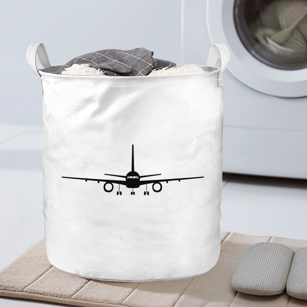 Boeing 757 Silhouette Designed Laundry Baskets