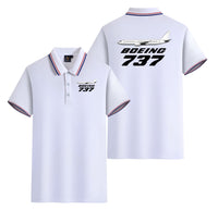 Thumbnail for The Boeing 737 Designed Stylish Polo T-Shirts (Double-Side)