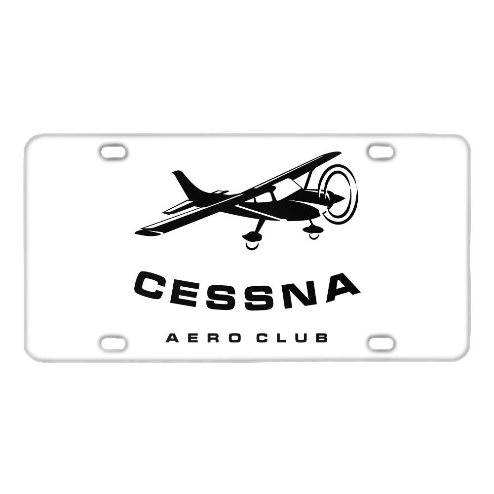 Cessna Aeroclub Designed Metal (License) Plates