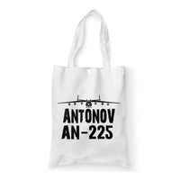 Thumbnail for Antonov AN-225 & Plane Designed Tote Bags