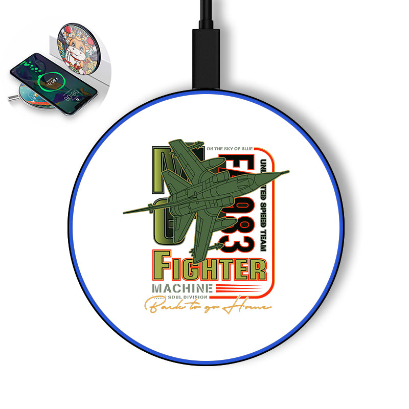 Fighter Machine Designed Wireless Chargers