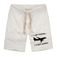 Thumbnail for If It Ain't Boeing I'm Not Going! Designed Cotton Shorts