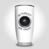 Thumbnail for In Thrust We Trust Designed Tumbler Travel Mugs