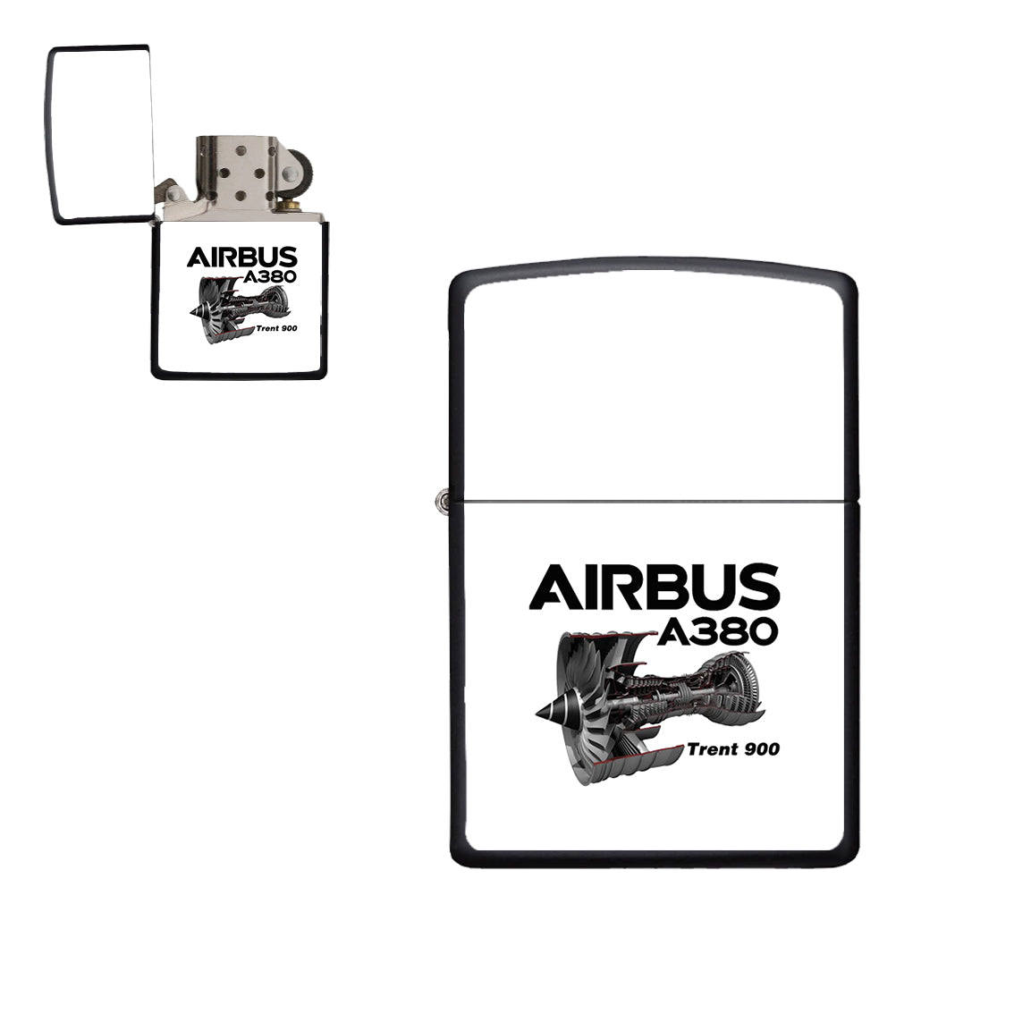Airbus A380 & Trent 900 Engine Designed Metal Lighters