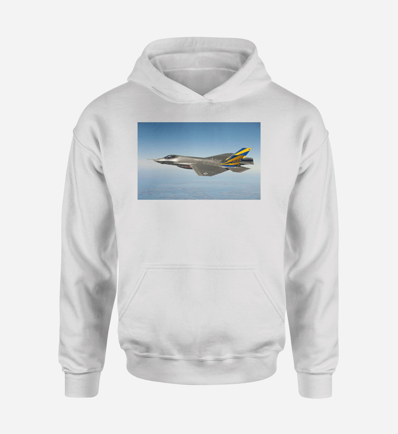 Cruising Fighter Jet 35 Designed Hoodies