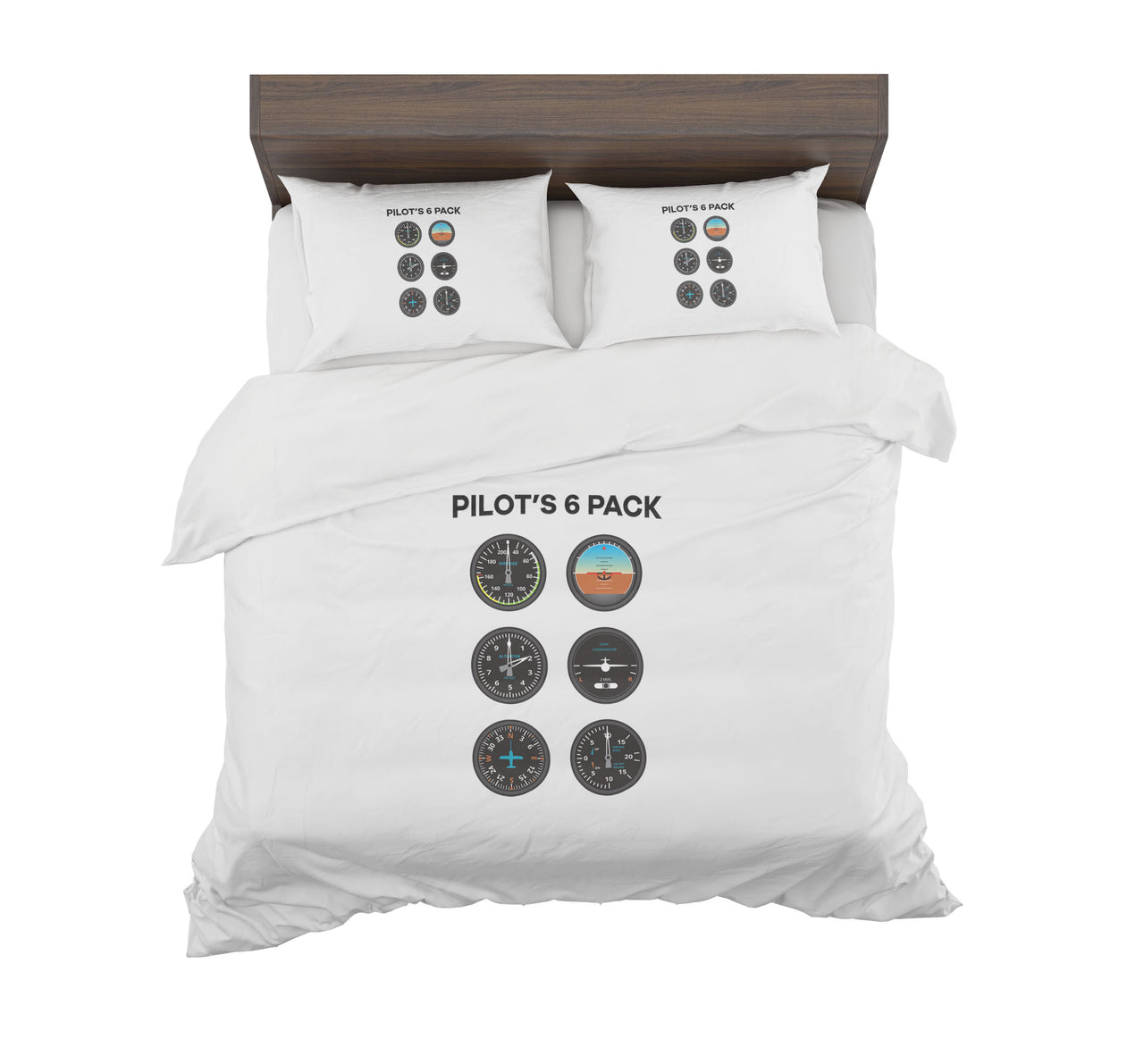 Pilot's 6 Pack Designed Bedding Sets