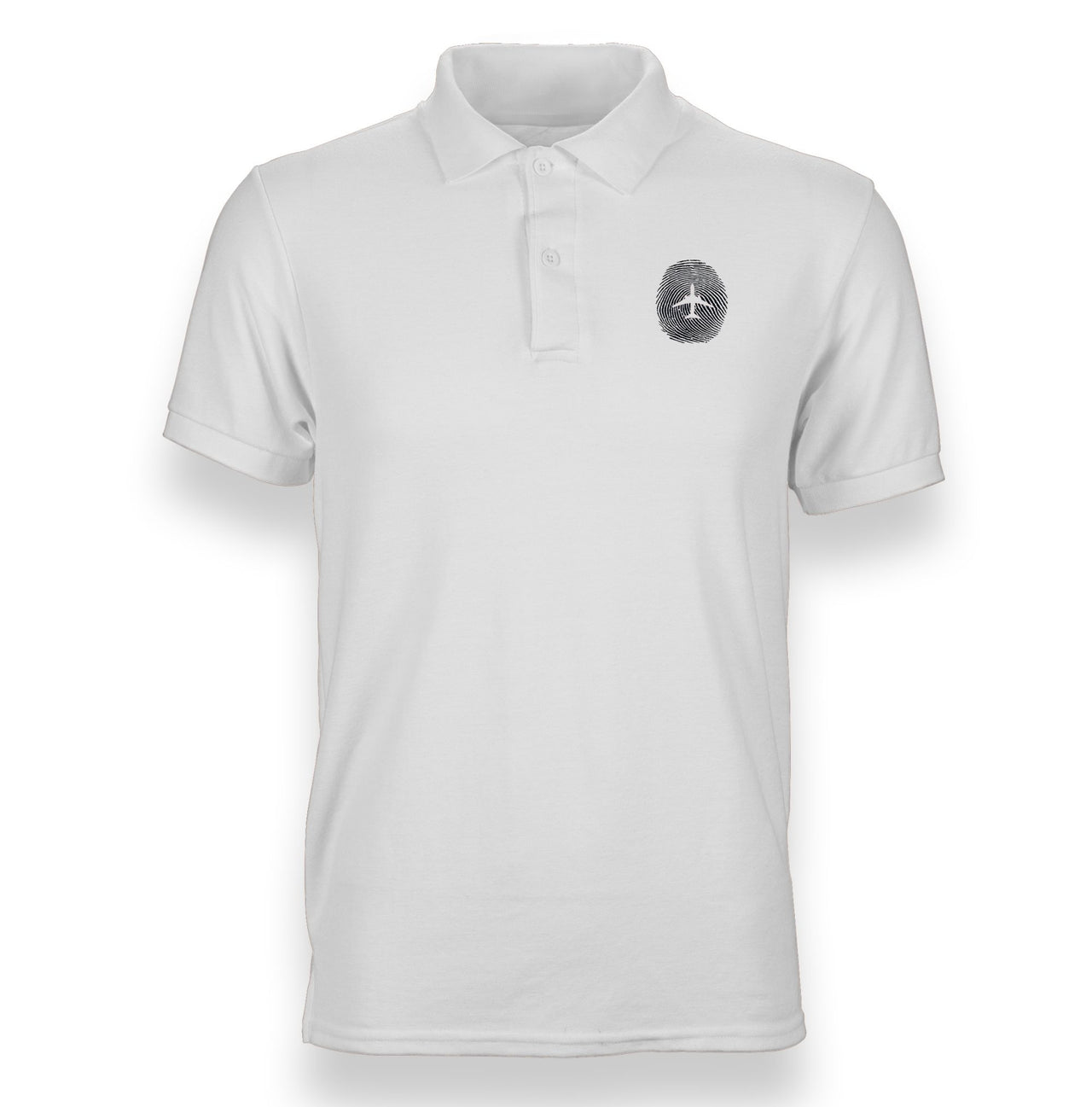 Aviation Finger Print Designed "WOMEN" Polo T-Shirts