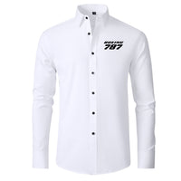 Thumbnail for Boeing 787 & Text Designed Long Sleeve Shirts